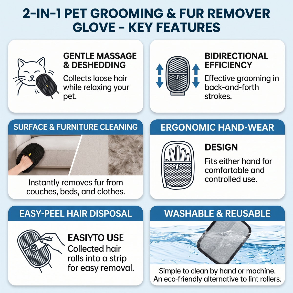 FurSwipe Pet Hair Remover